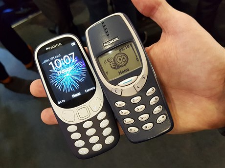 Nokia se na veletrhu MWC vrátila s novodobým provedením legendárního modelu 3310