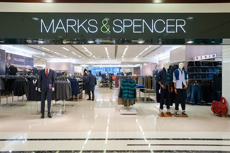 Obchod Marks & Spencer.