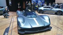 Aston Martin Valkyrie na autosalonu v enev