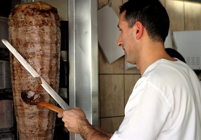 Turecký kebab � ilustra�ní foto.