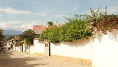 Ulice koloniálního msta Villa de Leyva