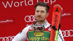 Rekordman. Hirscher vyhrál pošesté v řadě Světový pohár ve sjezdovém lyžování