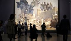 Podle po�adatele je výstava poprvé se v�emi dvaceti kusy obraz� pohromad� mimo...