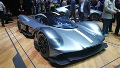 Aston Martin Valkyrie na autosalonu v enev