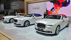 Rolls-Royce Dawn na autosalonu v enev