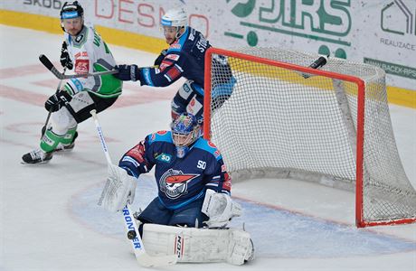 Mlad Boleslav vs. Chomutov, tvrt zpas pedkola play off hokejov extraligy.