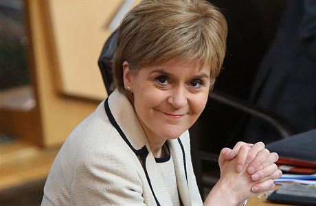 První ministryn Skotska Nicola Sturgeonová.
