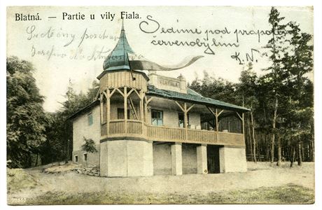 Vila Fiala byla postavena v roce 1906. Blatenský rodák, architekt Karel Fiala,...