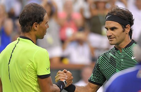 Rafael Nadal ani v Indian Wells na Rogera Federera nevyzrál.