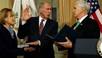 Pence swears in Coats to serve as U.S. Director of National Intelligence (DNI)...