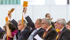 Sjezd �SSD v Brn� 10. 3. 2017.