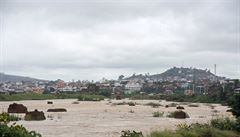Cyklon zasáhl Madagaskar.