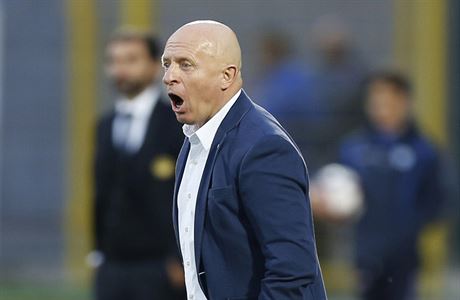 San Marino - R, utkání skupiny C kvalifikace MS 2018 ve fotbale, 26. bezna v...