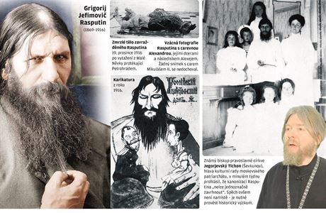 Grigorij Rasputin je mytick postava a rut historici dodnes nevd, jak s n...