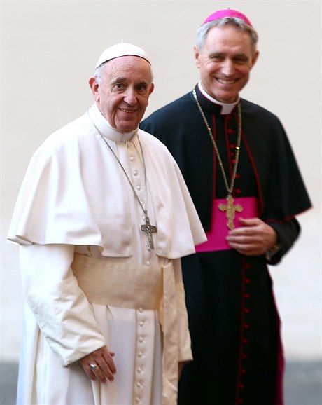 Pape Frantiek se ve Vatikánu seel 27 pedními pedstaviteli EU
