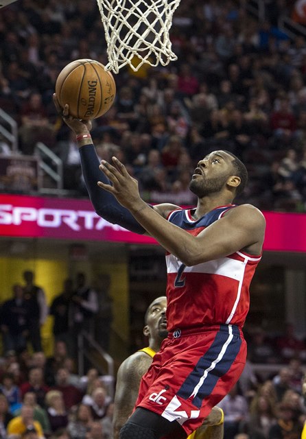 John Wall dovedl svj basketbalový tým Washington Wizards k výhe nad Cleveland...