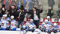 Čtvrtfinále play off hokejové extraligy - 6. zápas: Piráti Chomutov - HC...