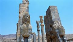 Persepolis, poslední velké centrum Perské říše.