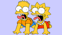 Bart a Líza - seriál Simpsonovi slaví 25 let.