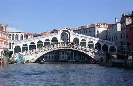 Most Rialto v Benátkách - ilustrační foto.