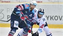 Prvn zpas semifinle play off hokejov extraligy: Bl Tygi Liberec - Pirti...