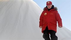 Putin odlehlé polární ostrovy navtívil u ped sedmi lety ve funkci premiéra....