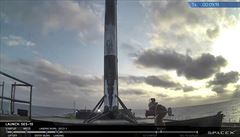Start Falconu 9. Firma SpaceX poprvé vypustila již použitou raketu