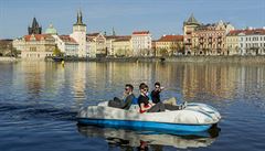 Praha si uívá jednoho z prvních slunených dní v roce