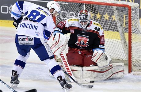 Semifinle play off hokejov extraligy - 3. zpas: HC Kometa Brno - Mountfield...