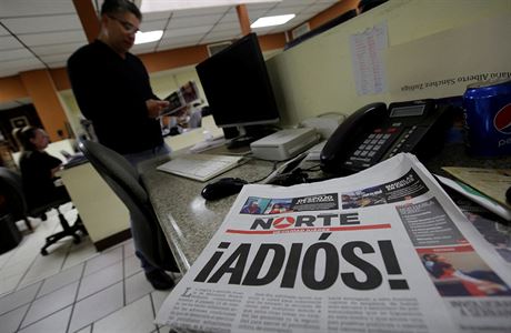 Deník Norte koní kvli násilí na novináích v Mexiku.