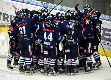 Chomutov vs. Liberec, semifinále extraligy: hosté slaví postup do finále.