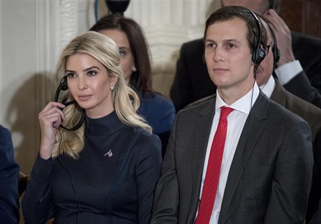 Ivanka Trumpová a její manel Jared Kushner