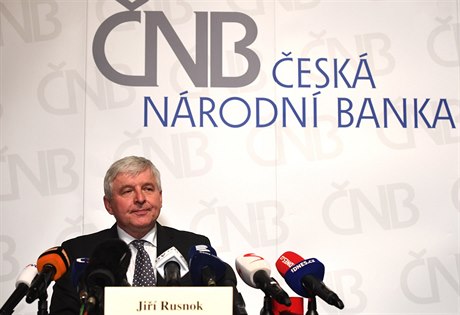 Guvernér ČNB Jiří Rusnok.