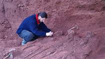 Archeologov a kriminalist nali ostatky t lid v Rudnku na Trutnovsku,...