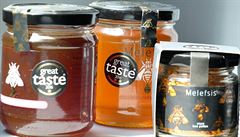 �ecké medy a pylová zrnka s ocen�ním Great Taste