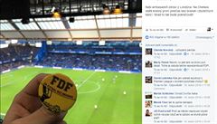 Píspvek na facebookové stránce Fanklubu defenzivního fotbalu