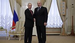 Putin a Lukaenko se pr dohodli na zlepen vztah. Jednali hodinu po toku