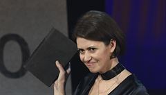 Bianca Bellová získala 4. dubna v Praze cenu Kniha roku v soutěži Magnesia...