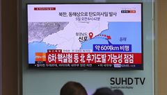 Severn Korea pokusn odplila dal balistickou raketu. Uletla 60 kilometr
