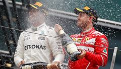 Formule 1: v n triumfoval opt Hamilton, Verstappen pedvedl pardn sthaku