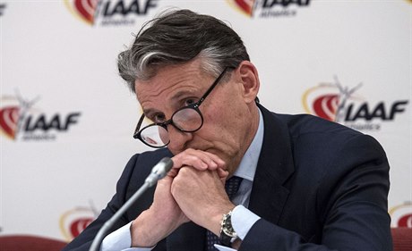 Prezident IAAF Sebastian Coe.