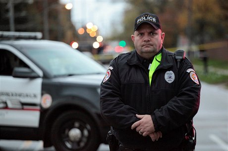 Policie USA - ilustraní foto.