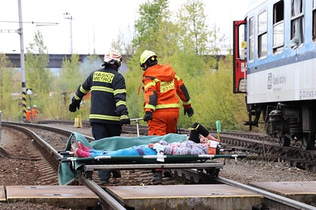 Nehoda vlaku (ilustraní foto).