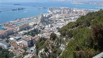 Pohled na Gibraltar z vky