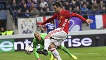 tonk Manchesteru United Henrikh Mchitarjan pekonv glmana Anderlechtu.