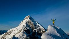 Na vrcholu The Footstool (2764 m) 24. 12. 2016. Díky dobré podmínce a svinému...