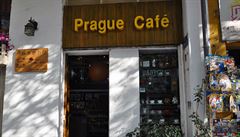 V jihoínském mst Kchun-ming na ulici je restaurace nazvaná Prague Café