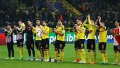 Hrái Borussie Dortmund se slzami v oích.