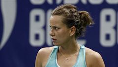 Barbora Strýcová na turnaji v Bielu.
