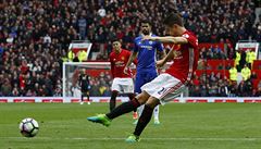 Manchester United vs. Chelsea: Antonio Herrera stílí gól.